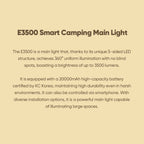 TyiiPlus E3500 Smart Camping Light