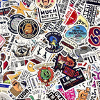 ✨130pcs Funny Stickers for Adults – Prank Meme (Dirty) Hilarious Sticker Pack(Waterproof & No Residue)