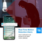 Outdoor Light Bulb Security Camera