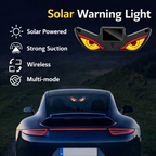 😈 Solar Demon Eye LED Car Window Light