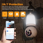 Outdoor Light Bulb Security Camera