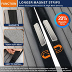 Magnetic Screen Door – Self-Sealing Mesh Curtain, Hands-Free Entry, Easy Install, Pet & Kid Friendly