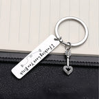 Funny Best Friend & Couple Keychain