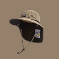 Unisex UV Protection Bucket Hat with Neck Flap – Breathable Sun Hat for Hiking, Fishing & Outdoor Adventures (Adult & Kids)