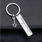 Funny Engraved Love Keychain