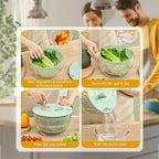 Vegetable salad dehydrator