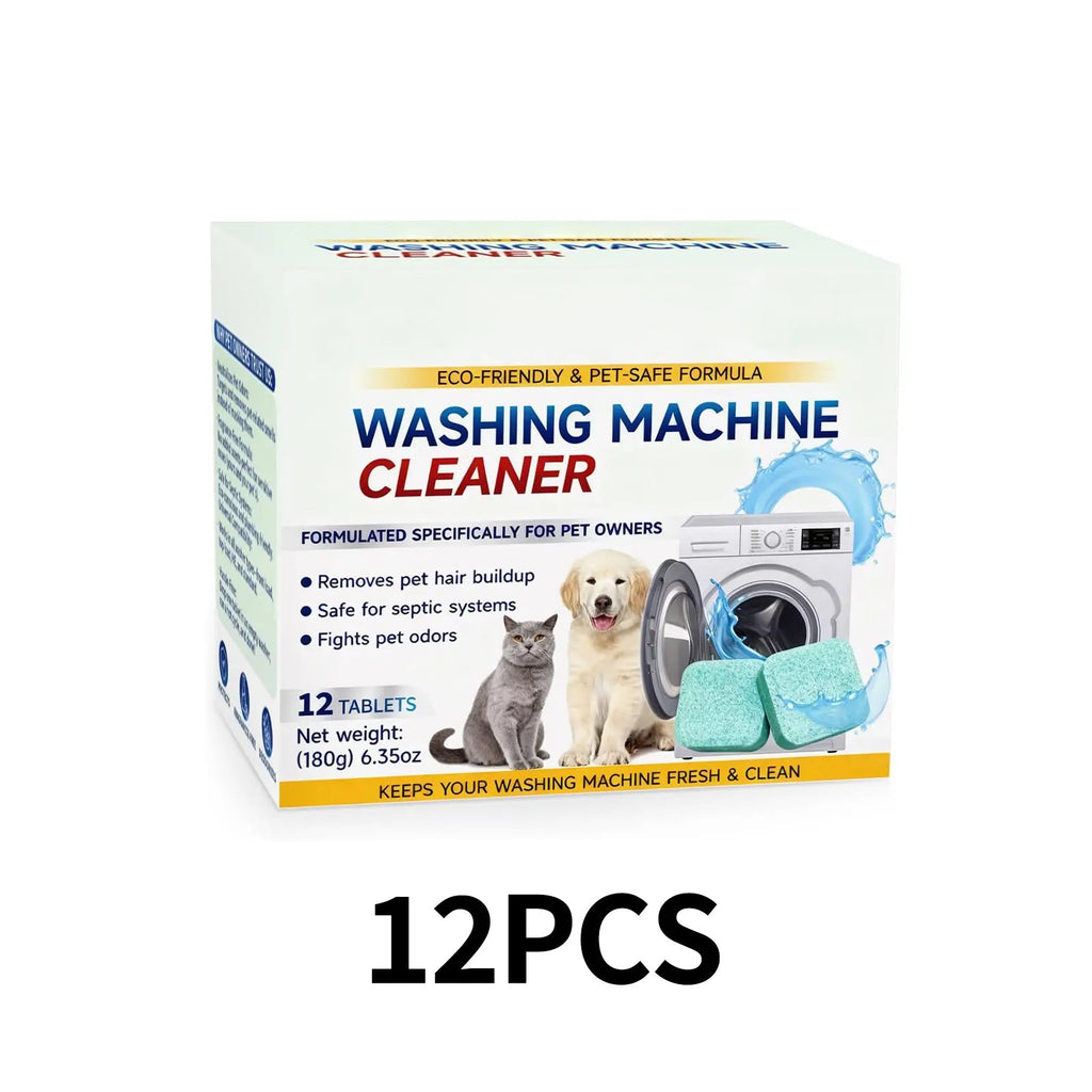 Pet-Specific Washing Machine Cleaning Tablets