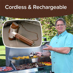 New Electric Grill Cleaner Bristle Free