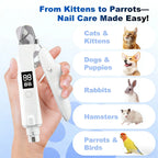 2-in-1 LED Pet Nail Clipper & Grinder