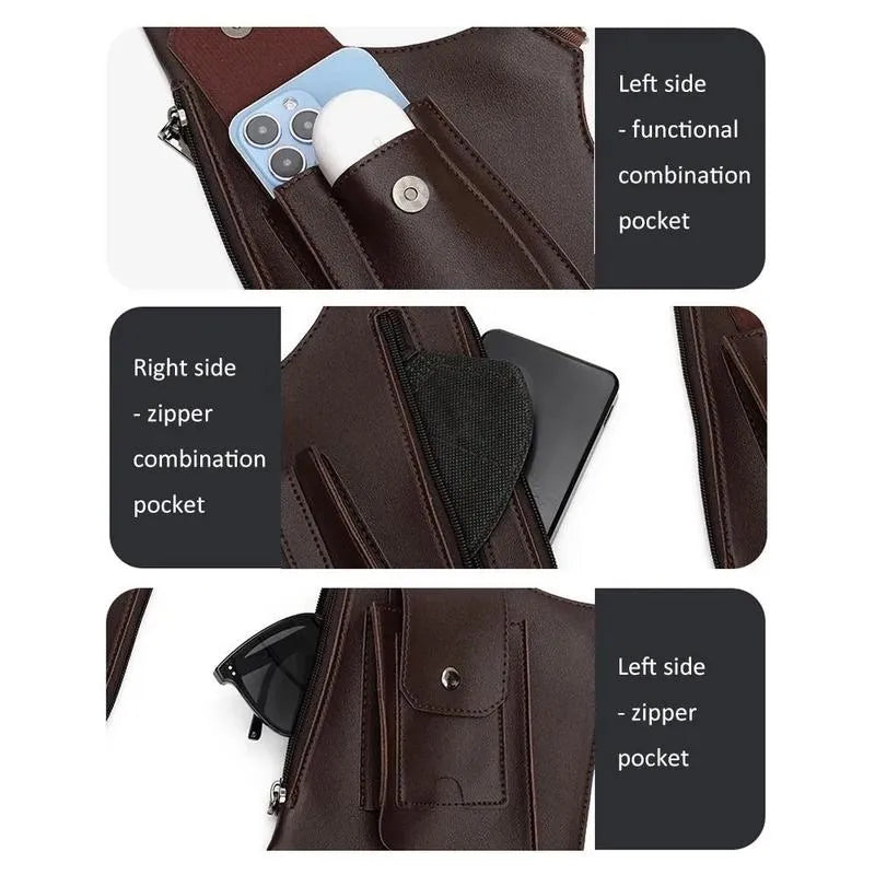 Adjustable Underarm Shoulder Bag for Men & Women