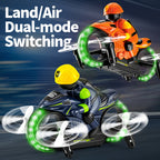 2 in 1 Flying Motorbike – Land & Air Dual Mode RC Motorcycle
