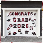 🎓2026 Grad Magnets – 30Pc Set for Celebration Decor🧲(Cars, Fridges & More)