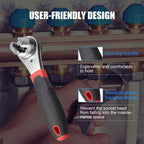 🔧Adjustable Ratchet Wrench Kit for 0.25-0.9in Screw