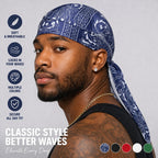Cooling Paisley Helmet Liner & Headscarf