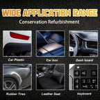 Premium Tire Coating & Trim Restorer: Bring Back the Original Deep Black Shine to Rubber and Plastic