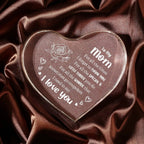 Mother's Day Gift❤️To My Mom Heart-shaped Acrylic Keepsake
