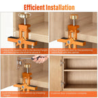 Multifunctional Cabinet Door Installation Aid