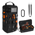 Portable Tool Bag, Heavy Duty Tool Pouch Bag with Shoulder Strap (Tools not Included)