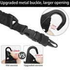 Tactical Single Point Bungee Sling with M-LOK QD Mount