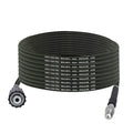 Triple-Layer Burst-Proof Hose – Stainless Steel & PVC, Universal Connector for Heavy-Duty Cleaning