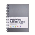 📚Mini password book with lettered tabs | password notebook for internet and computer login, username, home, office passwords